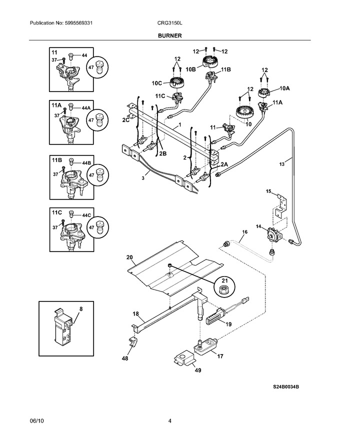 Diagram for CRG3150LWB