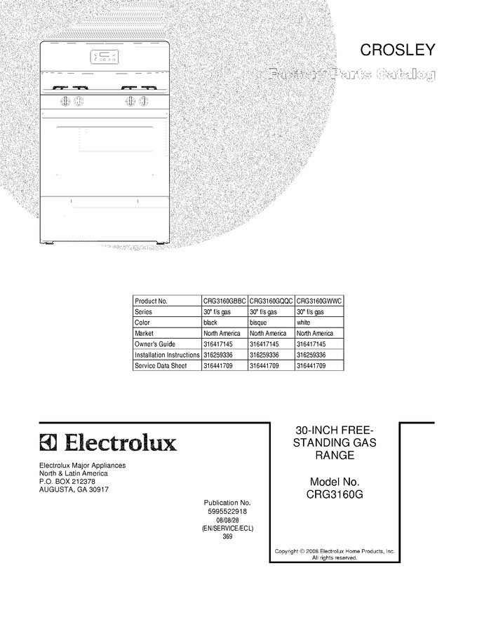 Diagram for CRG3160GQQC