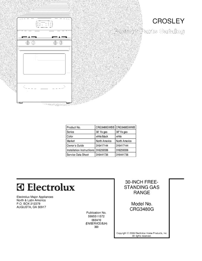 Diagram for CRG3480GWBB