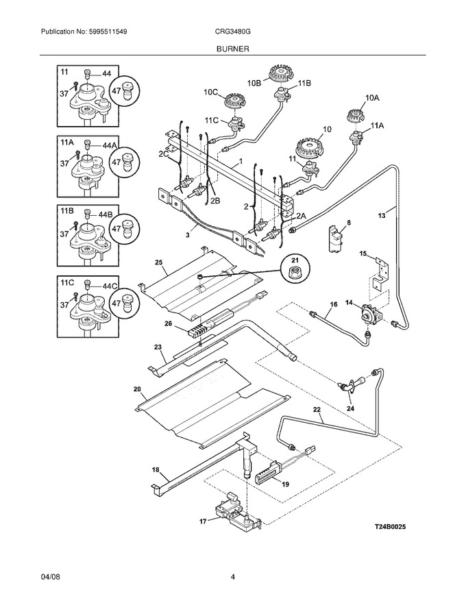 Diagram for CRG3480GWBC