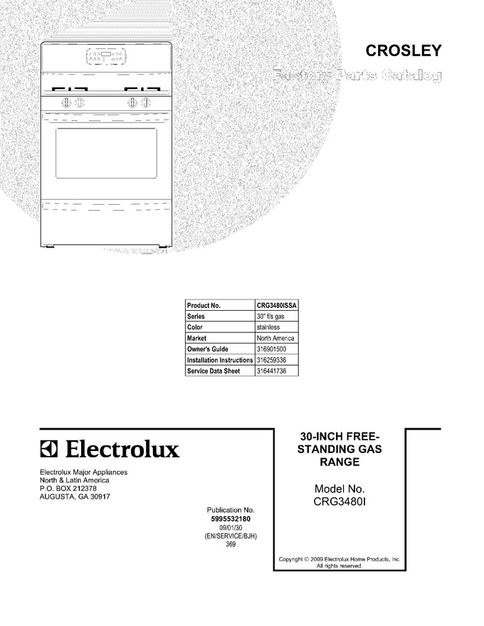 Diagram for CRG3480ISSA