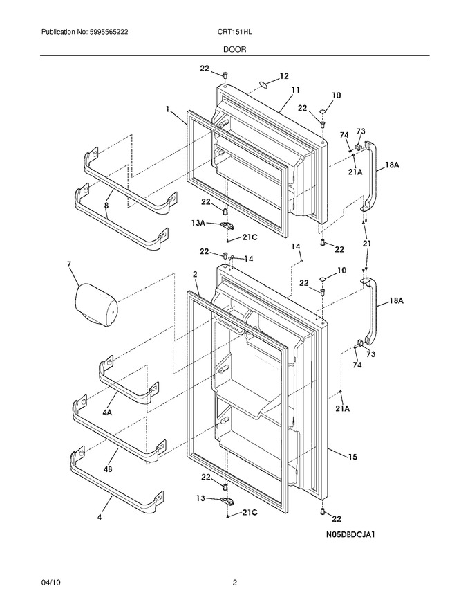 Diagram for CRT151HLQ2