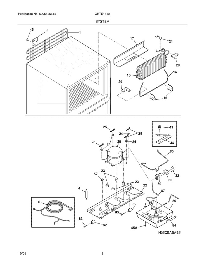 Diagram for CRTE151AW7