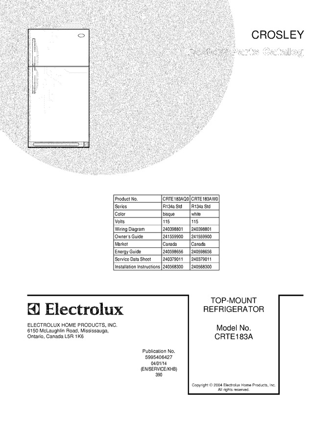 Diagram for CRTE183AW0