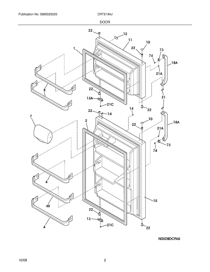 Diagram for CRTE184JS2