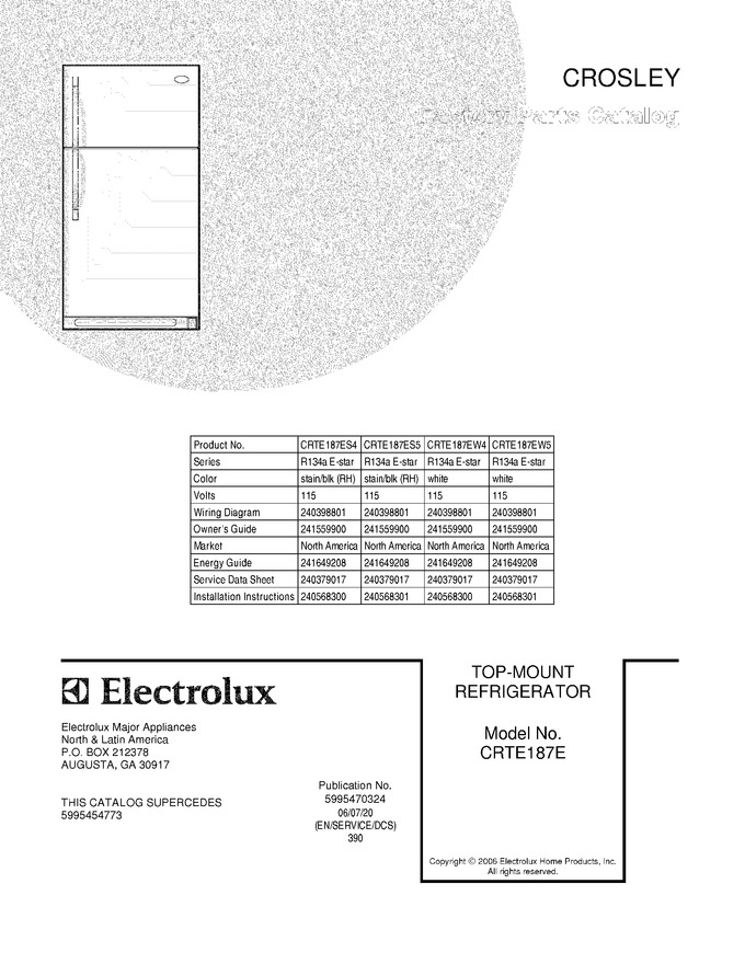 Diagram for CRTE187ES4