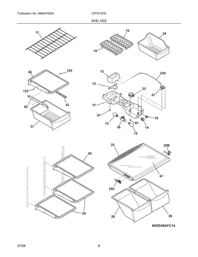 Diagram for CRTE187EW5