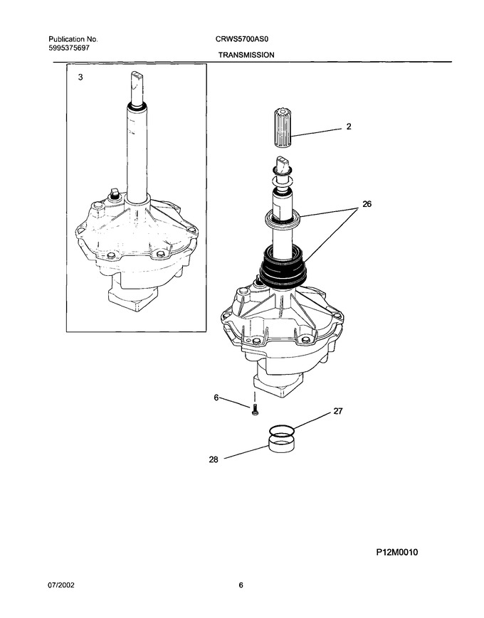 Diagram for CRWS5700AS0