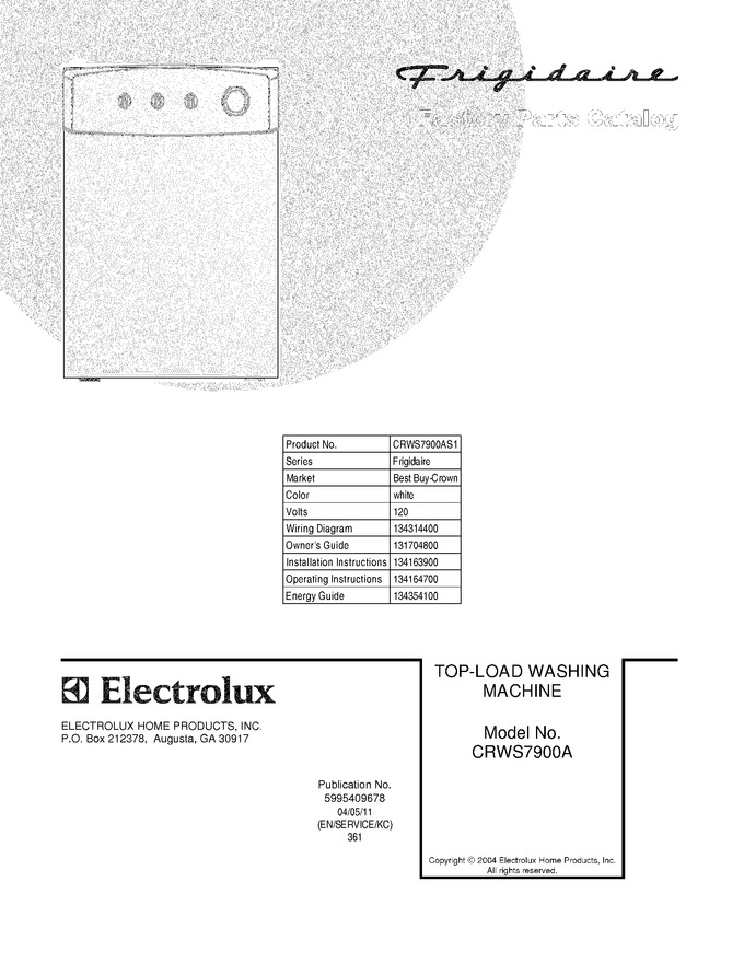 Diagram for CRWS7900AS1