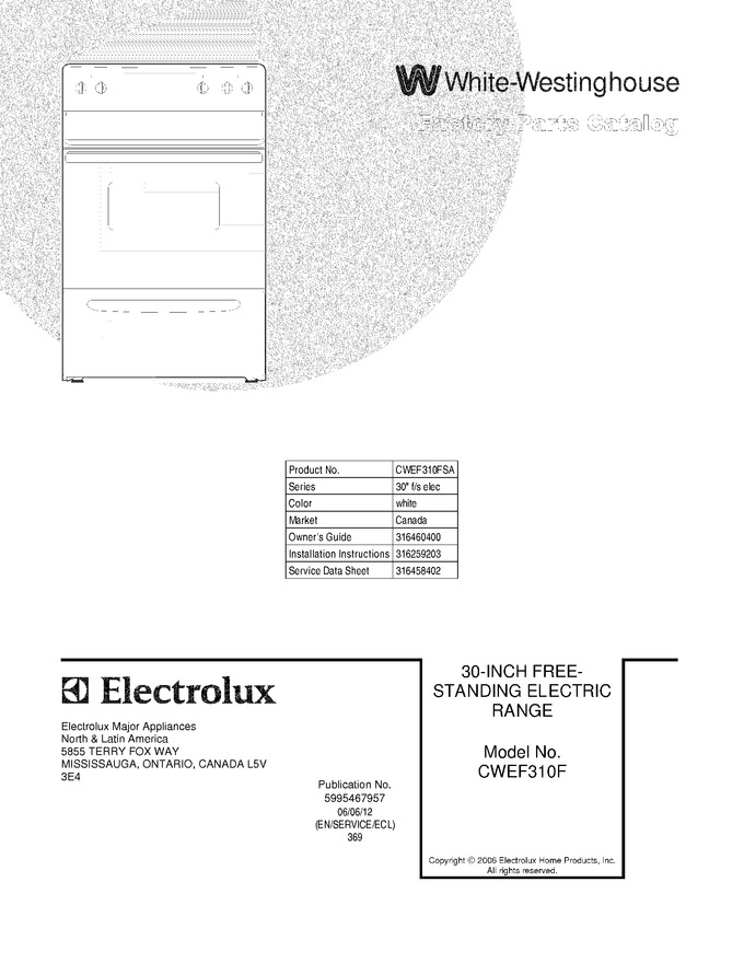 Diagram for CWEF310FSA