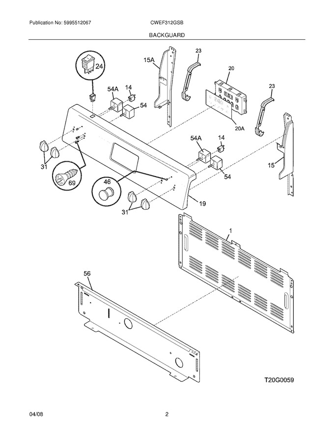 Diagram for CWEF312GSB