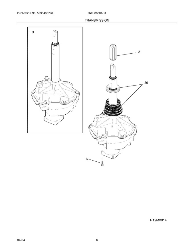 Diagram for CWS3600AS1