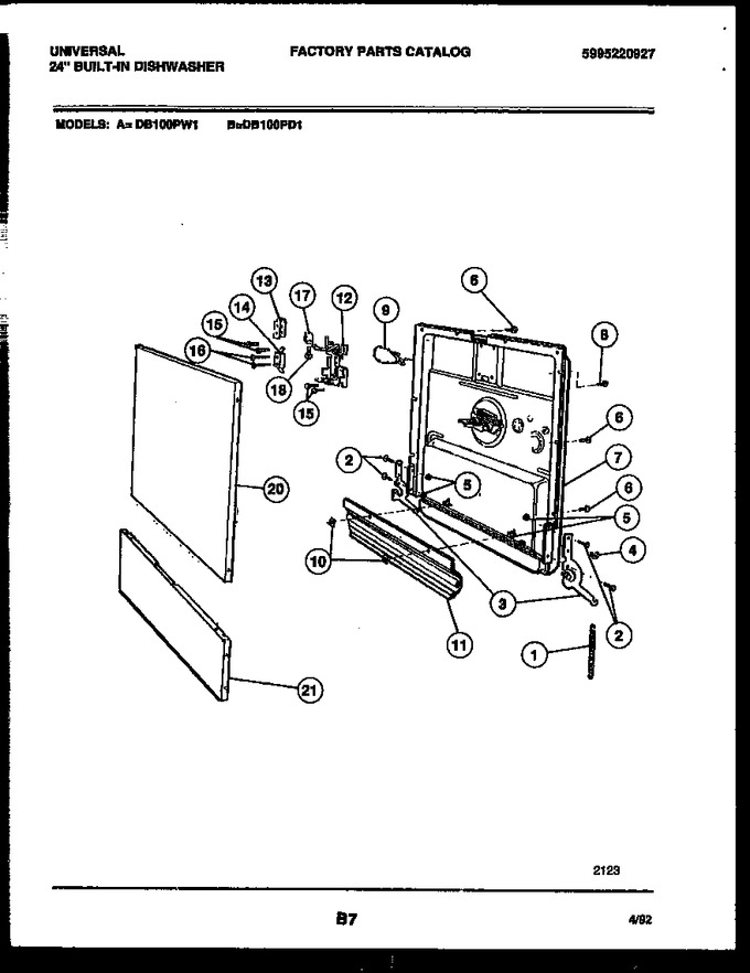 Diagram for DB100PW1