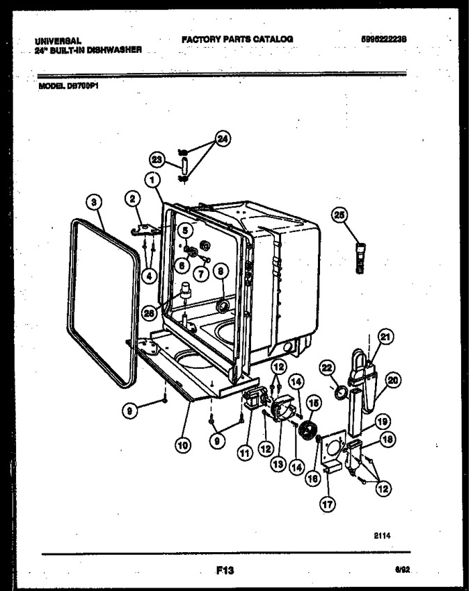 Diagram for DB700P1-00