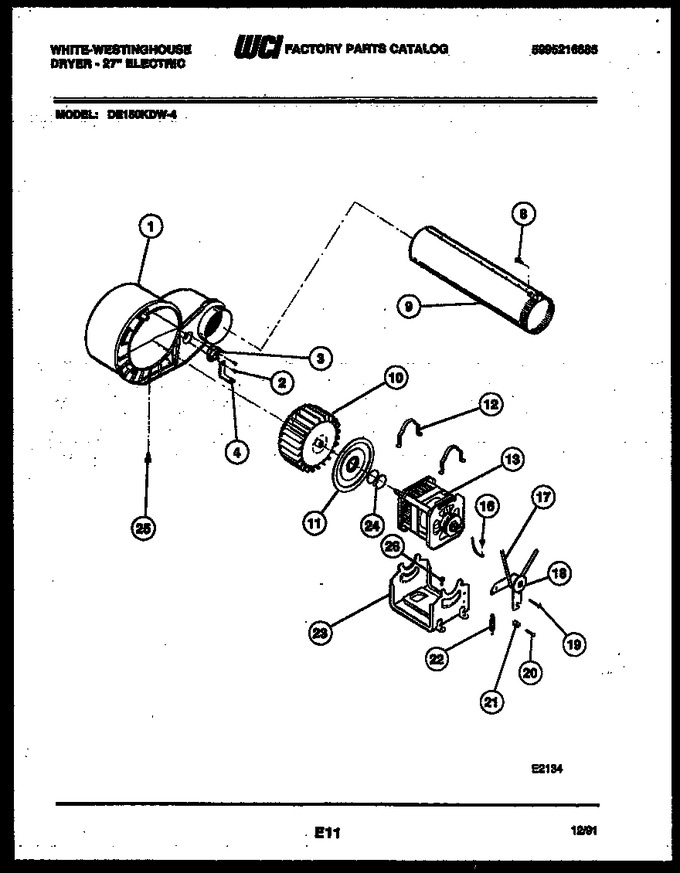 Diagram for DE150KDW4