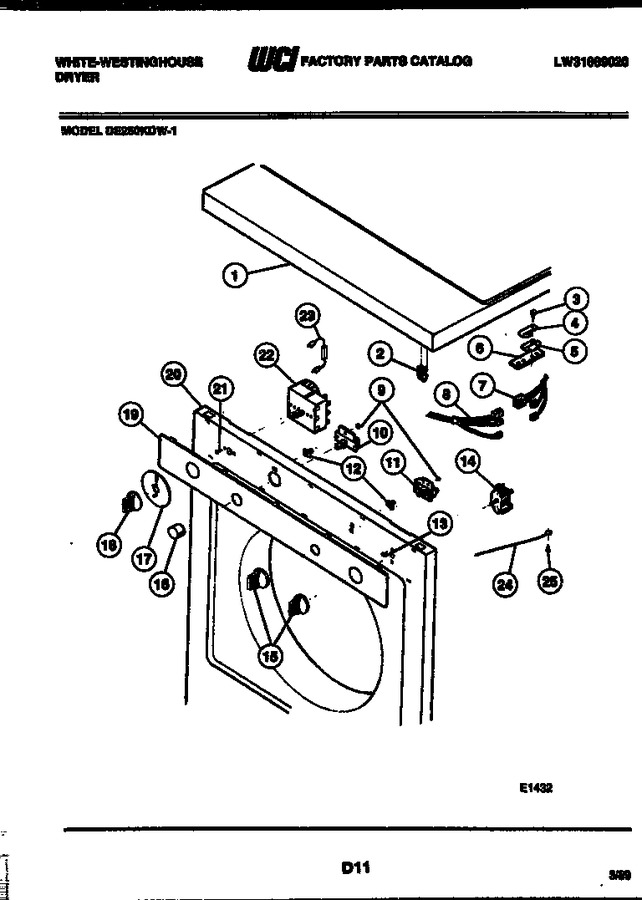 Diagram for DE250KDD1