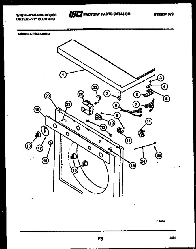 Diagram for DE250KDH3