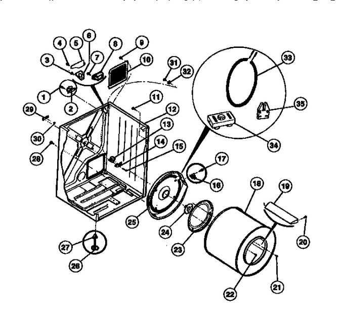 Diagram for DE500KDW1