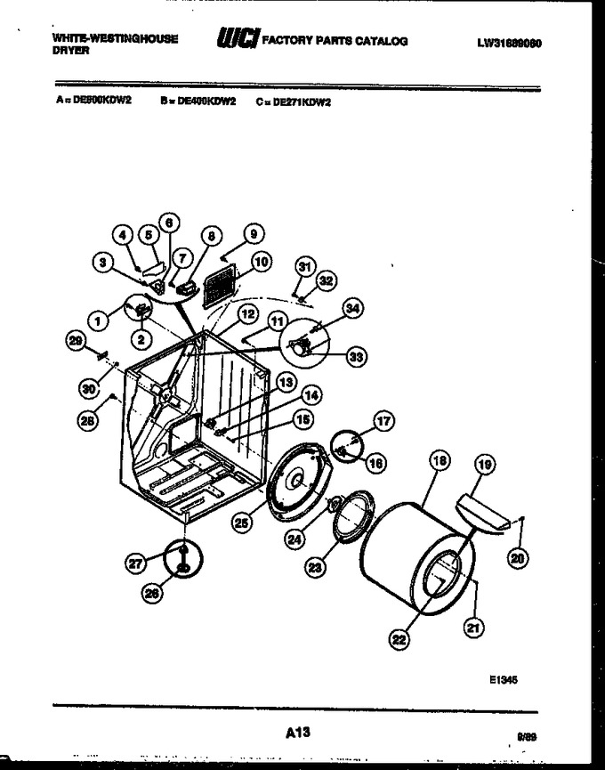 Diagram for DE500KDD2