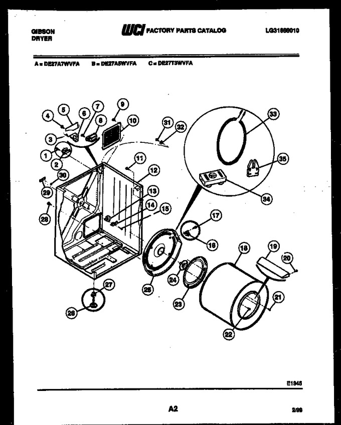 Diagram for DE27T3WVFA