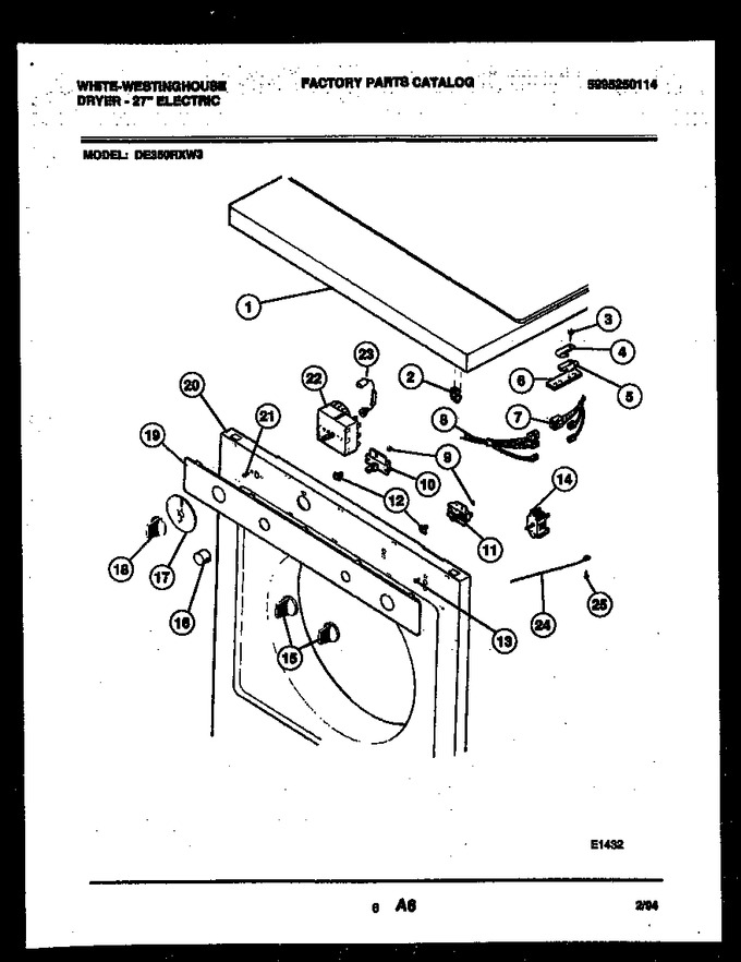 Diagram for DE350RXD3