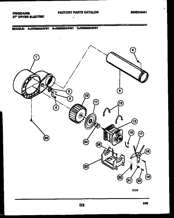 Diagram for DE3900ADD1