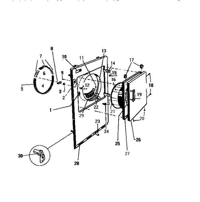 Diagram for DE500JDF1