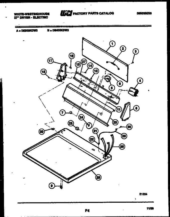 Diagram for DE400KDH3