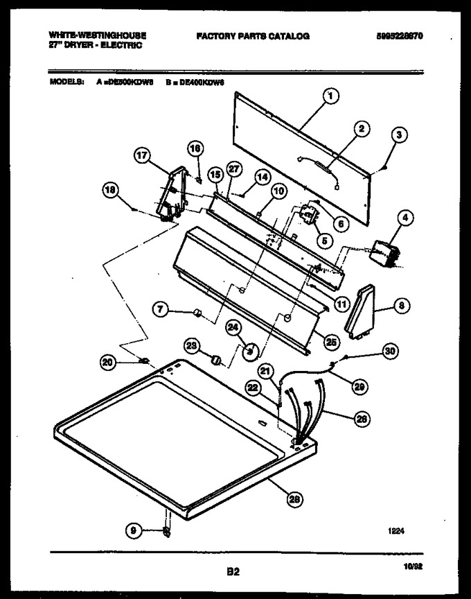 Diagram for DE400KDW6