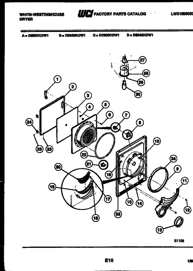 Diagram for DE640KDH1