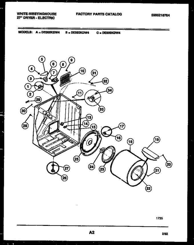 Diagram for DE600KDW4