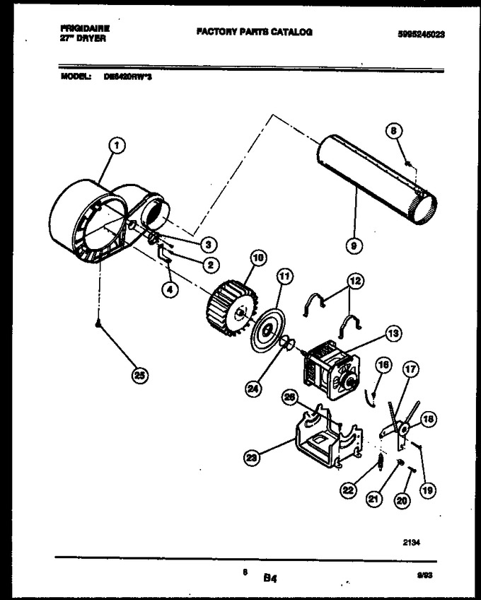 Diagram for DE6420RW3