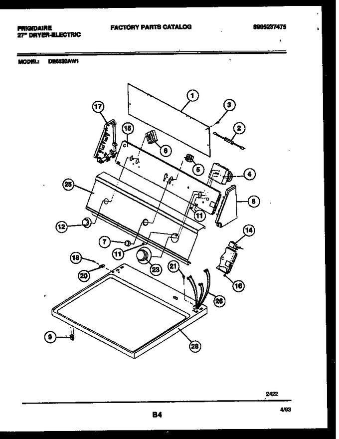 Diagram for DE6520AW1