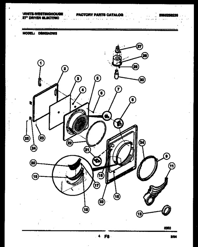 Diagram for DE800ADW3