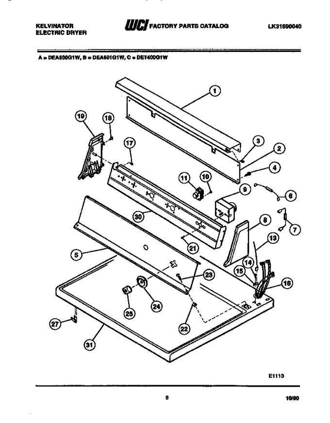 Diagram for DET400G1J