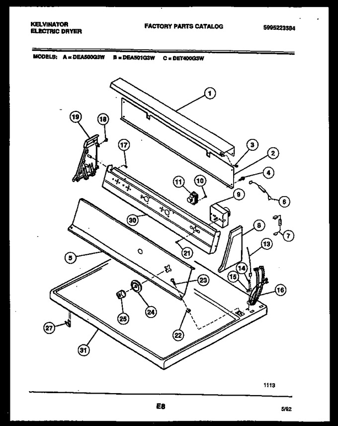 Diagram for DEA500G3D