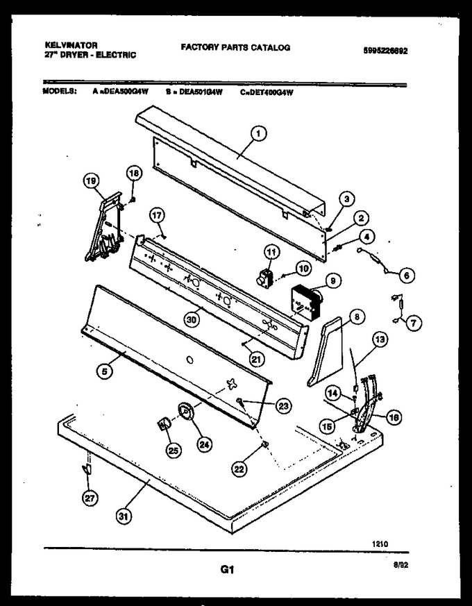 Diagram for DET400G4W