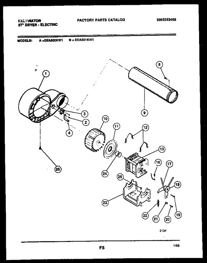 Diagram for DEA501KD1