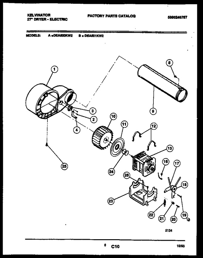 Diagram for DEA500KD2