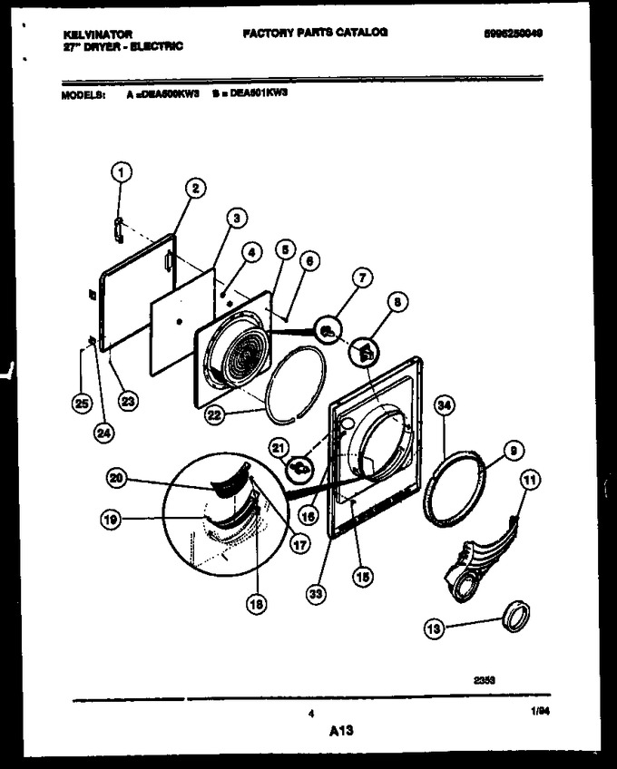 Diagram for DEA501KD3