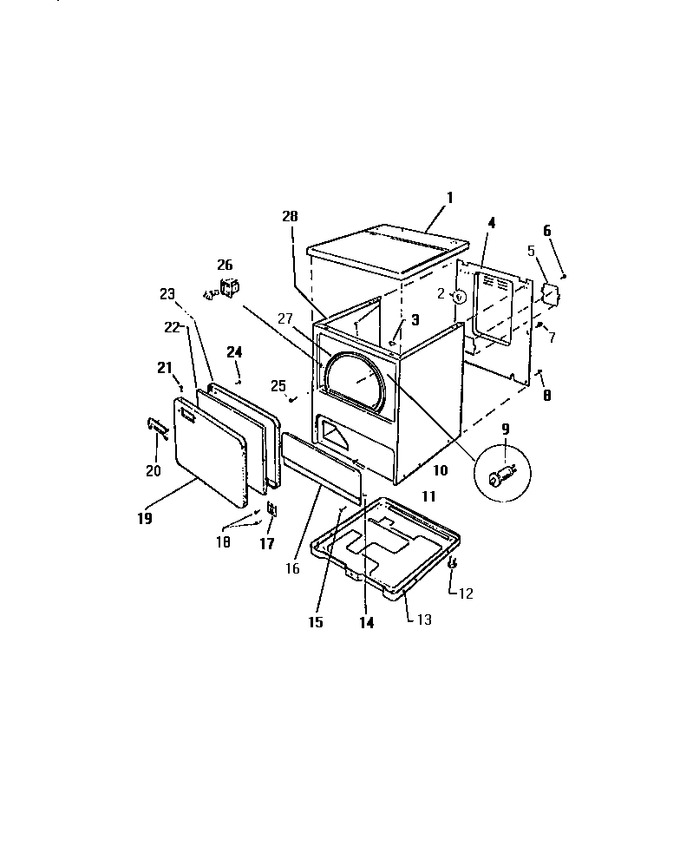 Diagram for DGA600A0T