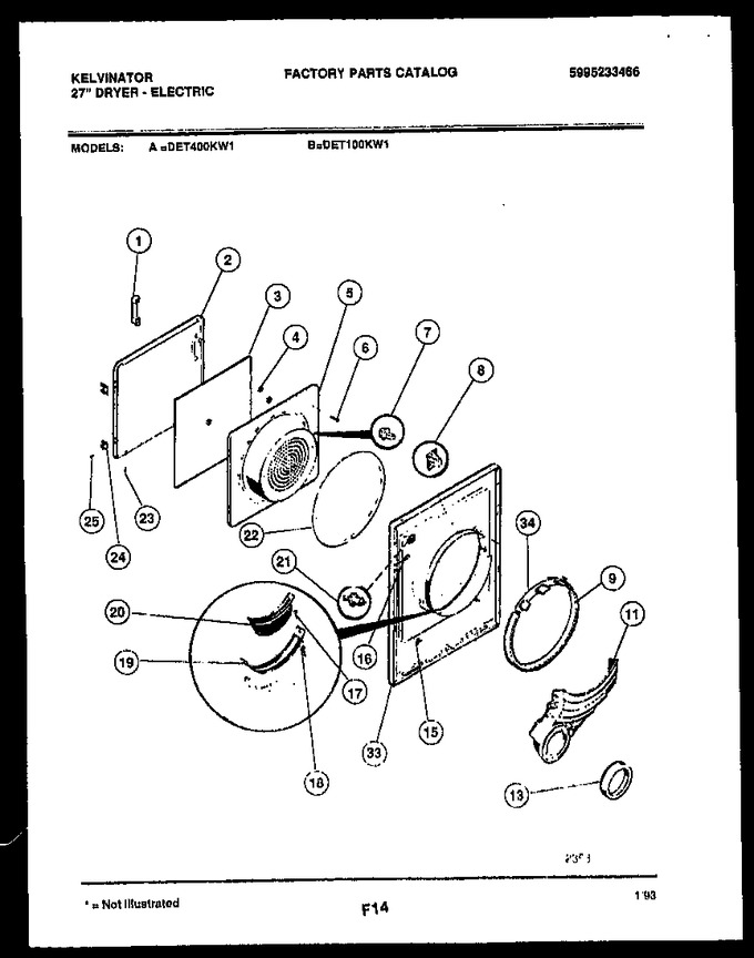 Diagram for DET400KW1