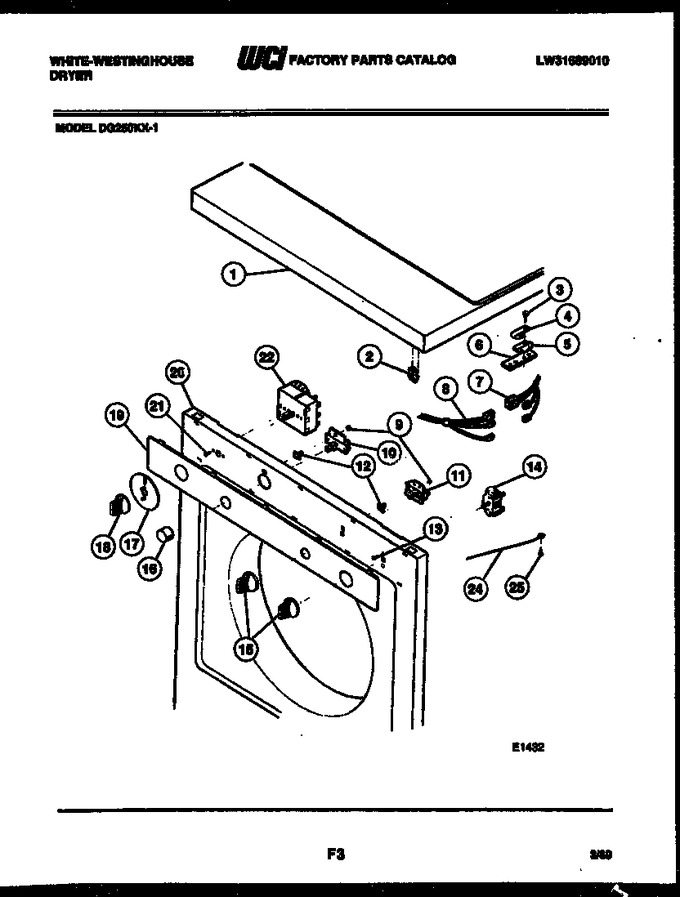 Diagram for DG250KXD1