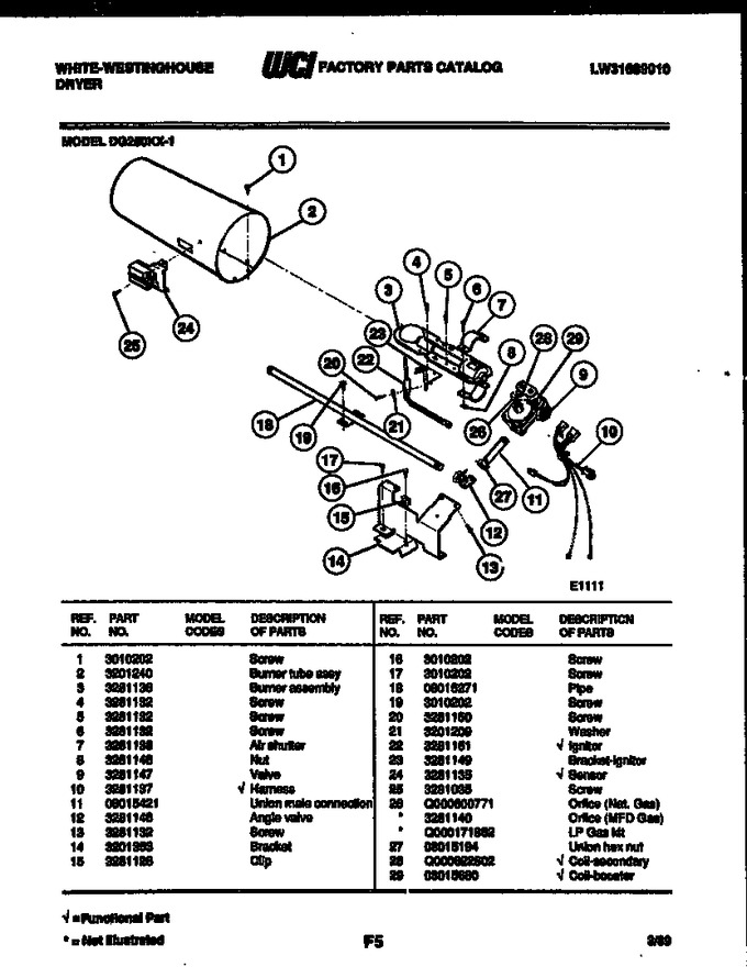 Diagram for DG250KXD1