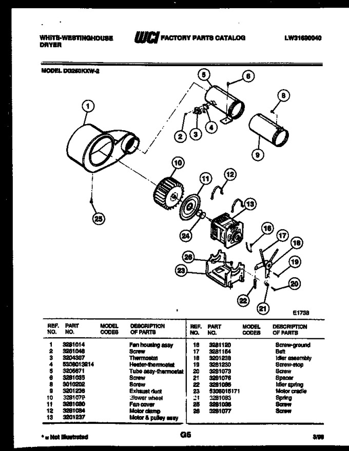 Diagram for DG250KXH2