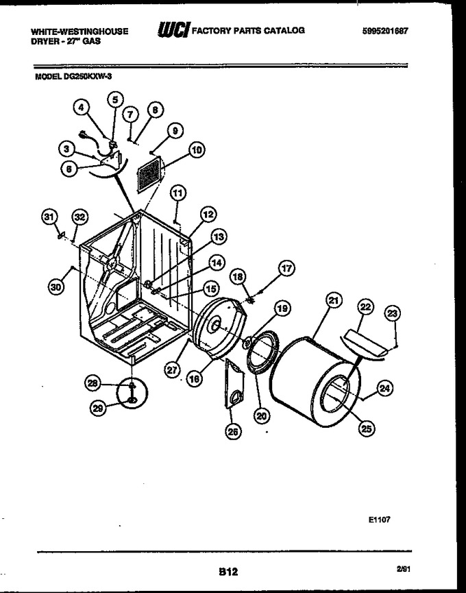 Diagram for DG250KXH3