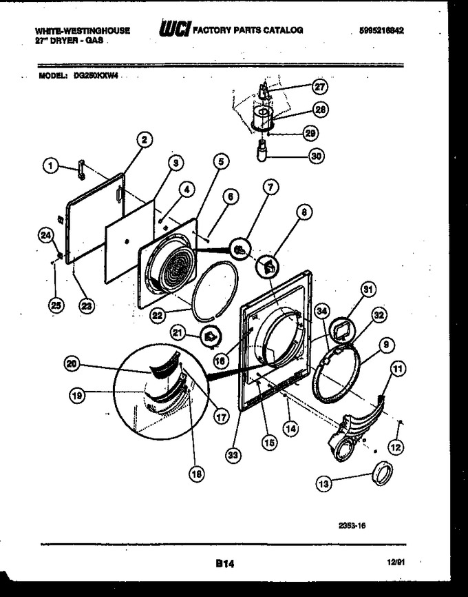 Diagram for DG250KXD4