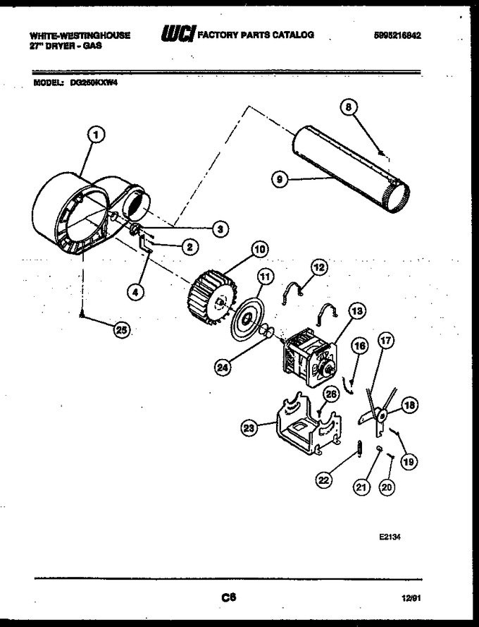 Diagram for DG250KXW4