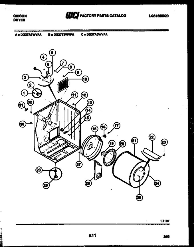 Diagram for DG27A7WVFA