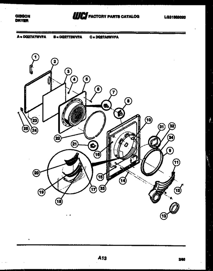 Diagram for DG27A7WVFA